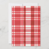 Strawberry 1. Geburtstag Party Berry Einladung (Rückseite)