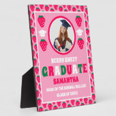 Strawberry 2025 Graduate Foto Abschluss Fotoplatte (Seite)