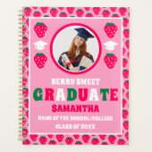 Strawberry 2025 Graduate Foto Abschluss Planer (Vorderseite)