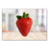Strawberry ABA Labeling Flashcard | Bildkarten Tischnummer (Vorderseite)