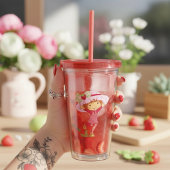 Strawberry Acryltrinkbecher