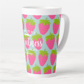 Strawberry Aqua Milchtasse (Rechte Ecke)