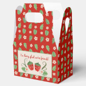 Strawberry Art Personalisiert Valentine Geschenkschachtel (Geöffnet)