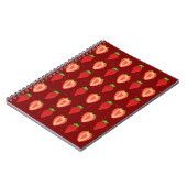 Strawberry Artist Strawberry Easy Zeichn Strawber Notizblock (Linke Seite)