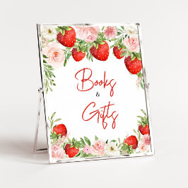 Strawberry Baby Duschbücher und Geschenke Poster