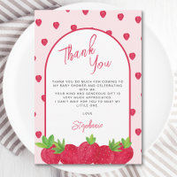 Strawberry Baby Dusche