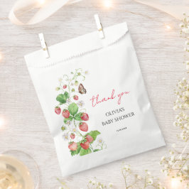 Strawberry Baby Dusche Geschenktütchen