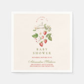 Strawberry Baby Dusche Serviette (Vorderseite)
