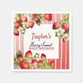 Strawberry Baby Dusche Serviette (Vorderseite)