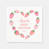 Strawberry Baby Dusche Serviette (Vorderseite)