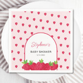 Strawberry Baby Dusche Serviette
