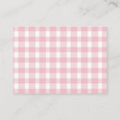 Strawberry Baby Duwer Windelwanne Umschließung Begleitkarte (Rückseite)