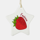 Strawberry Baby Keramik Ornament (Rechts)