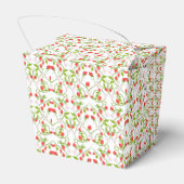 Strawberry Baby Outfit mit Pattern Baby Fevor Box Geschenkschachtel (Rückseite)