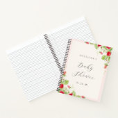 Strawberry Baby Shooter - Geschenkliste Notizblock (Innenseite)