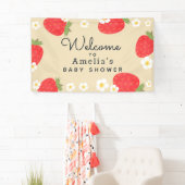 Strawberry Baby Showbanner Banner (Insitu)