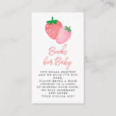 Strawberry Baby Showbuchanfrage Begleitkarte (Vorderseite)