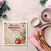 Strawberry Baby Sweet Dusche Serviette