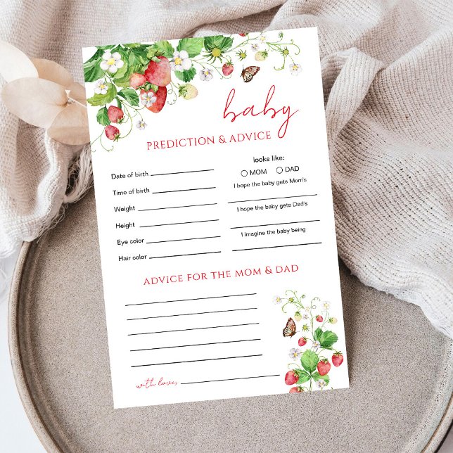 Strawberry Baby Vorhersagen und Ratschläge (Von Creator hochgeladen)