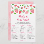 Strawberry Babydusche Was in deinem Handschuh ist (Vorne/Hinten)