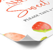 Strawberry Babys sind Sweet Baby Shower Fevor Poster (Ecke)