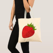 Strawberry Bag Tragetasche (Vorderseite (Produkt))