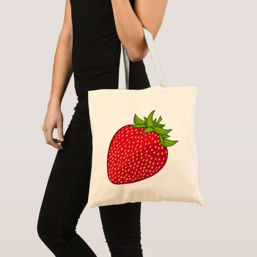 Strawberry Bag Tragetasche (Vorderseite (Produkt))