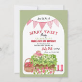 Strawberry Basket Einladung (Vorderseite)