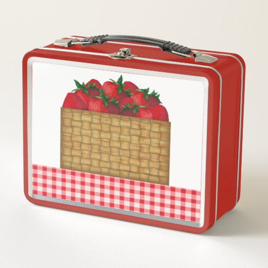 Strawberry Basket Lunch Box (Vorderseite)
