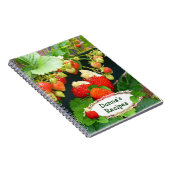 Strawberry Basket ~ Rezept Notebook # 2 Notizblock (Rechte Seite)