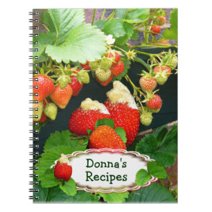 Strawberry Basket ~ Rezept Notebook # 2 Notizblock
