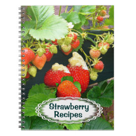 Strawberry Basket ~Rezept Notebook Notizblock