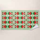 Strawberry Beach Handtuch (Vorderseite)
