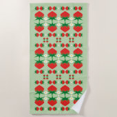 Strawberry Beach Handtuch (Vorderseite)