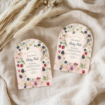 Strawberry Berry Erster Geburtstag Party