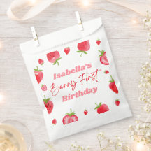 Strawberry Berry Erster Geburtstag Party