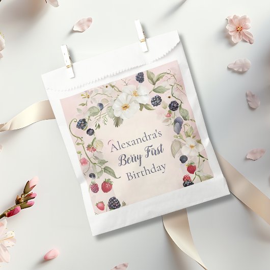 Strawberry Berry Erster Geburtstag Party Geschenktütchen