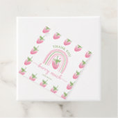 Strawberry Berry First Birthday Geschenkanhänger (Beispiel)