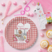 Strawberry Berry First Birthday Pappteller (Party)