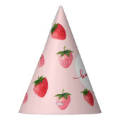 Strawberry Berry First Birthday Partyhütchen (Links)