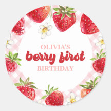 Strawberry Berry First Birthday