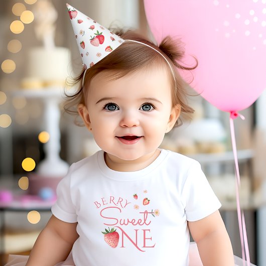 Strawberry Berry First Party Partyhütchen