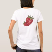 Strawberry Berry Happy Mama T - Shirt (Rückseite)