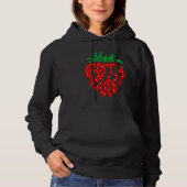 Strawberry Berry Niedlich Hoodie (Vorderseite)