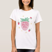 Strawberry Berry Proud Mommy T-Shirt (Vorderseite)