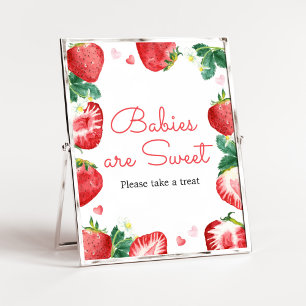 Strawberry Berry Sweet Babies sind süß Poster