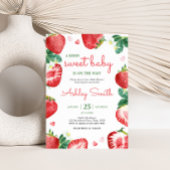 Strawberry Berry Sweet Baby Dusche Einladung