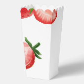 Strawberry Berry Sweet Baby Dusche Geschenkschachtel (Rückseite)