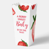 Strawberry Berry Sweet Baby Dusche Geschenkschachtel (Vorderseite)