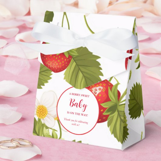 Strawberry Berry Sweet Baby Dusche Geschenkschachtel (Hochzeit)